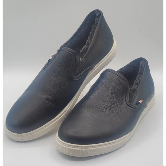Allen Edmonds "COURTSIDE" Slip-On Men's Sneakers Sz 13 ?? 3E Black $255.00 READ - Picture 1 of 12